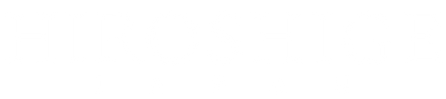 hiroshige logo white font